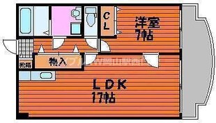 アークハイツ鹿田の物件間取画像